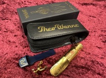 Theo Wanne Shiva 3 #8 Gold Plated Mouthpiece for Tenor Saxophone - Old Store Stock